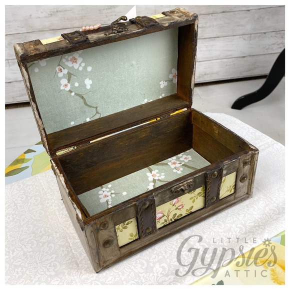 Shabby Chic Victorian Hand-crafted Box - Picture 5 of 12